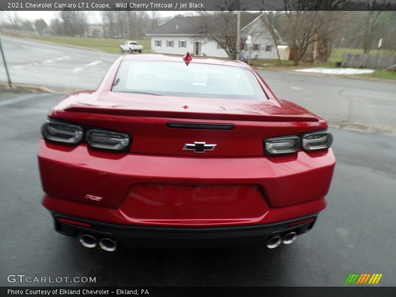 Wild Cherry Tintcoat / Jet Black 2021 Chevrolet Camaro LT1 Coupe