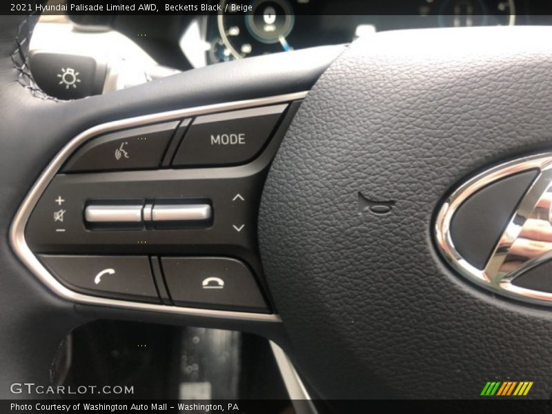 Becketts Black / Beige 2021 Hyundai Palisade Limited AWD