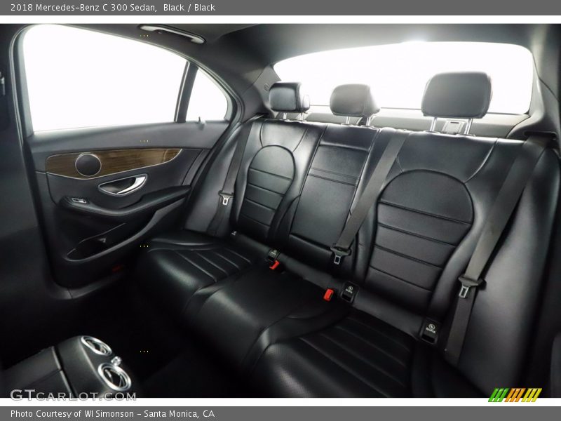 Black / Black 2018 Mercedes-Benz C 300 Sedan