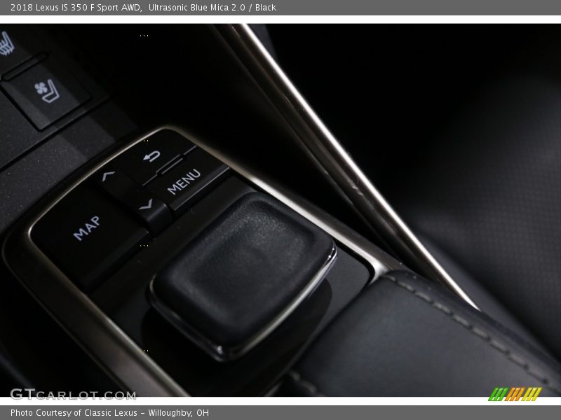 Ultrasonic Blue Mica 2.0 / Black 2018 Lexus IS 350 F Sport AWD