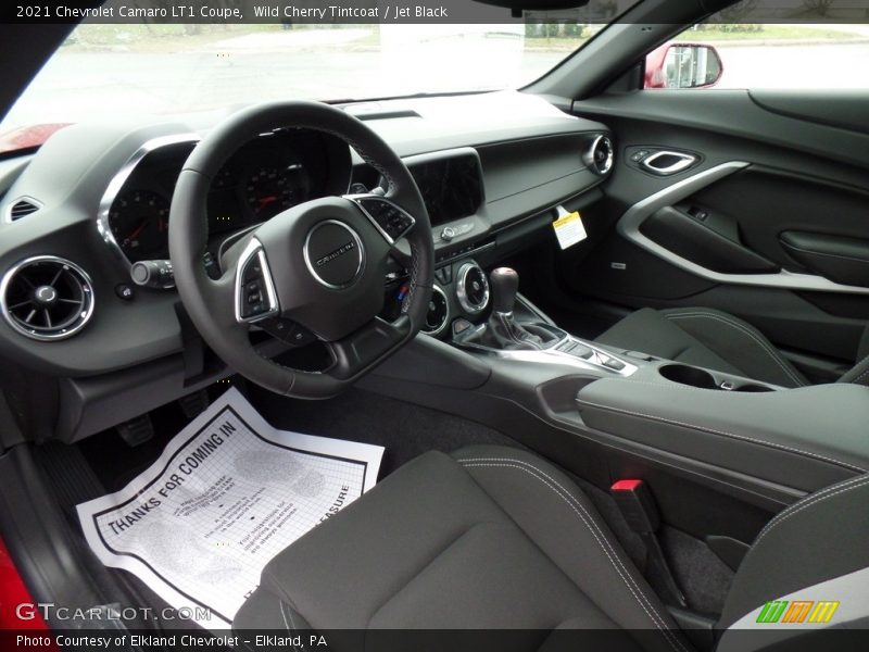Front Seat of 2021 Camaro LT1 Coupe