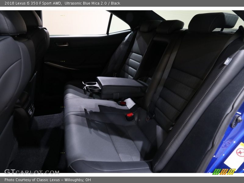 Ultrasonic Blue Mica 2.0 / Black 2018 Lexus IS 350 F Sport AWD