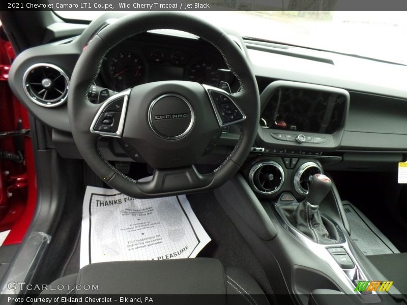 Dashboard of 2021 Camaro LT1 Coupe