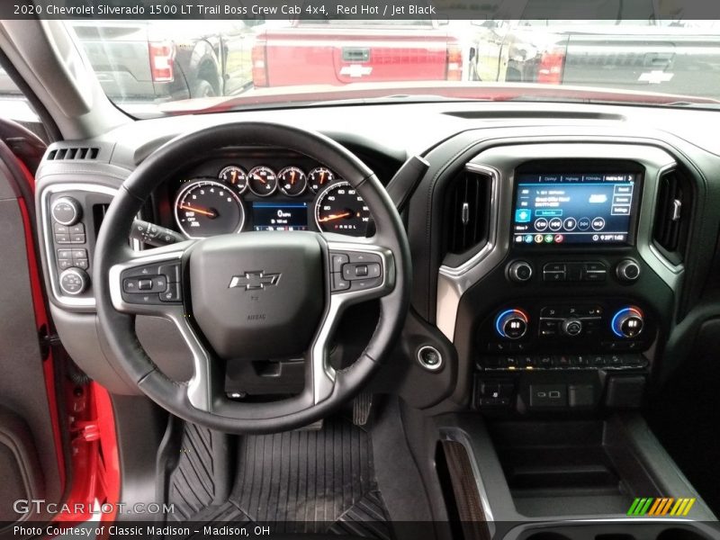 Red Hot / Jet Black 2020 Chevrolet Silverado 1500 LT Trail Boss Crew Cab 4x4
