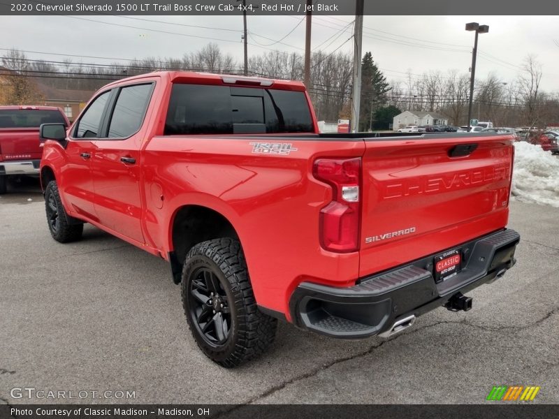 Red Hot / Jet Black 2020 Chevrolet Silverado 1500 LT Trail Boss Crew Cab 4x4