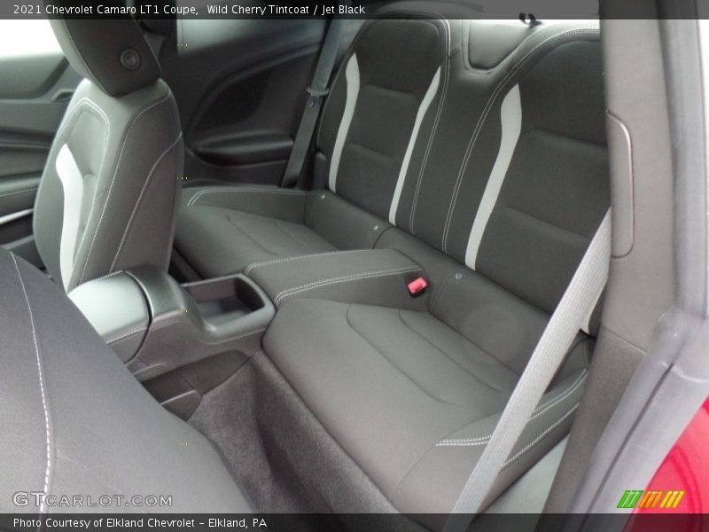 Rear Seat of 2021 Camaro LT1 Coupe