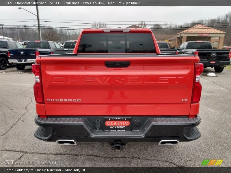 Red Hot / Jet Black 2020 Chevrolet Silverado 1500 LT Trail Boss Crew Cab 4x4