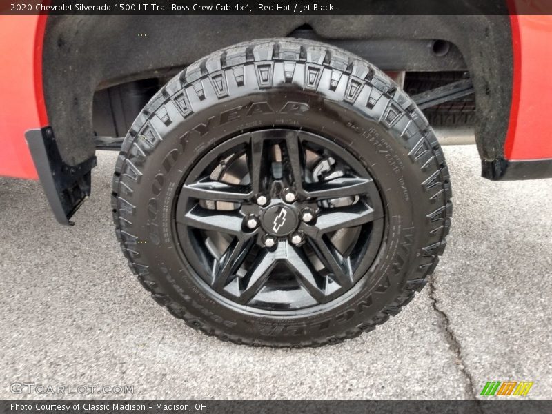 Red Hot / Jet Black 2020 Chevrolet Silverado 1500 LT Trail Boss Crew Cab 4x4