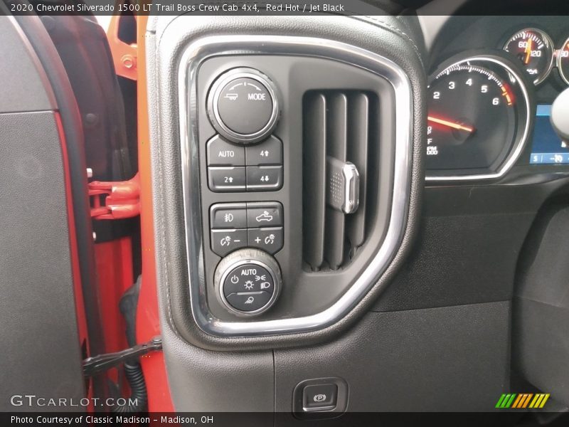 Red Hot / Jet Black 2020 Chevrolet Silverado 1500 LT Trail Boss Crew Cab 4x4