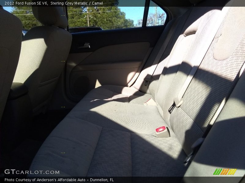 Sterling Grey Metallic / Camel 2012 Ford Fusion SE V6