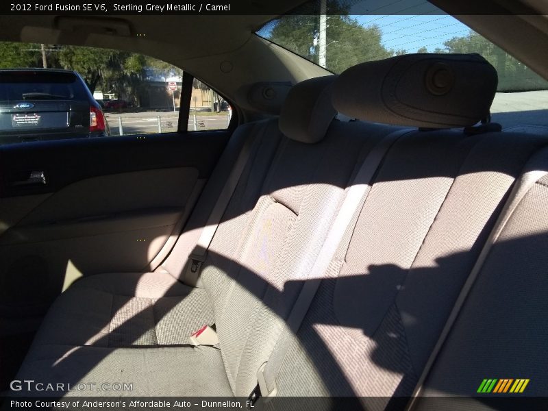 Sterling Grey Metallic / Camel 2012 Ford Fusion SE V6