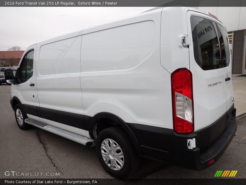 Oxford White / Pewter 2019 Ford Transit Van 250 LR Regular