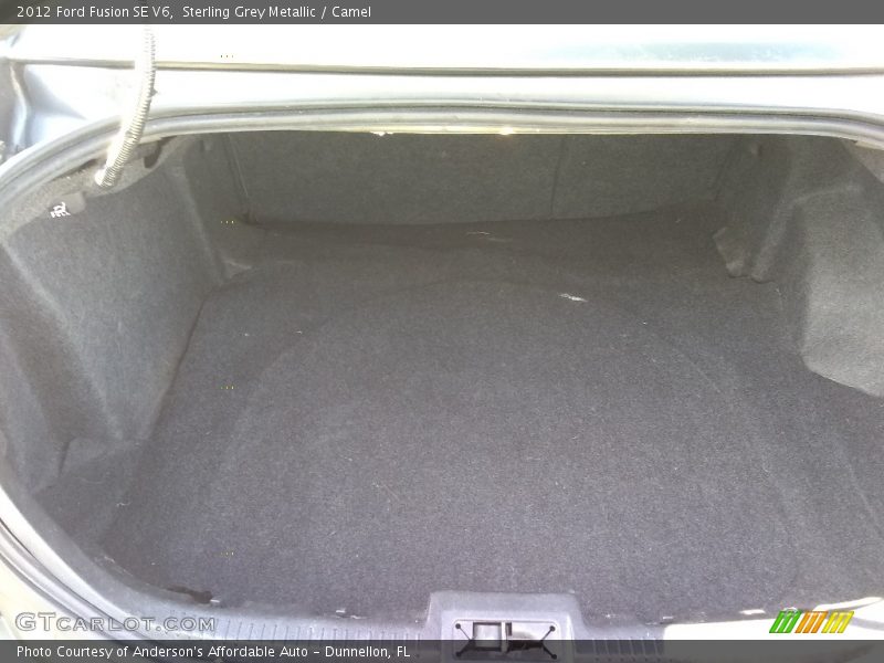 Sterling Grey Metallic / Camel 2012 Ford Fusion SE V6