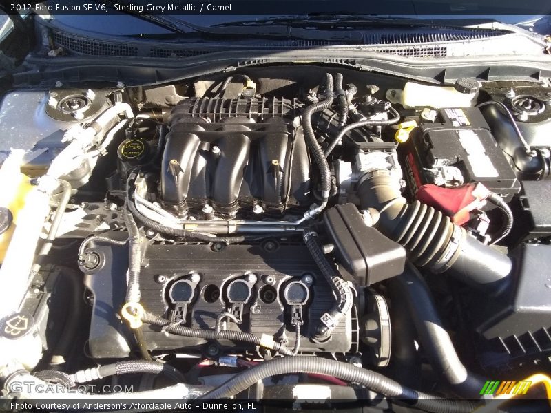 Sterling Grey Metallic / Camel 2012 Ford Fusion SE V6