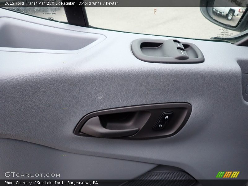 Oxford White / Pewter 2019 Ford Transit Van 250 LR Regular