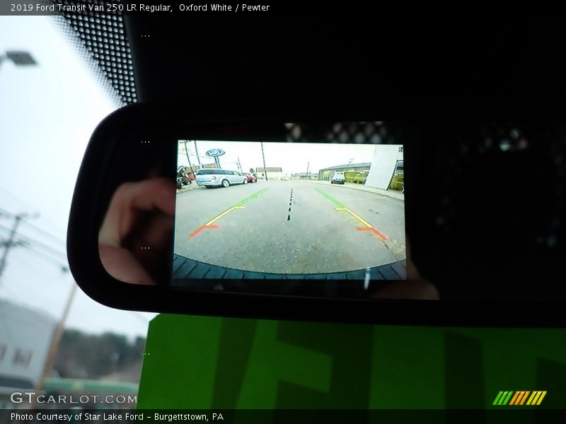 Oxford White / Pewter 2019 Ford Transit Van 250 LR Regular