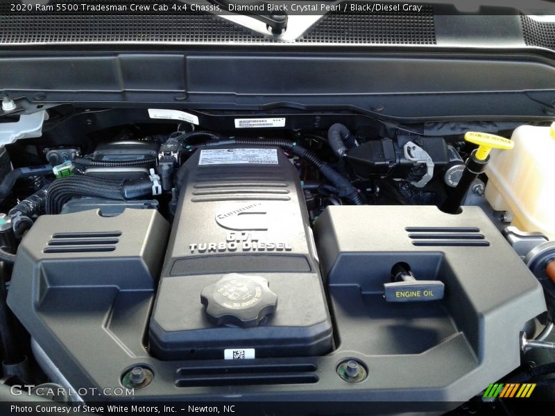  2020 5500 Tradesman Crew Cab 4x4 Chassis Engine - 6.7 Liter OHV 24-Valve Cummins Turbo-Diesel Inline 6 Cylinder