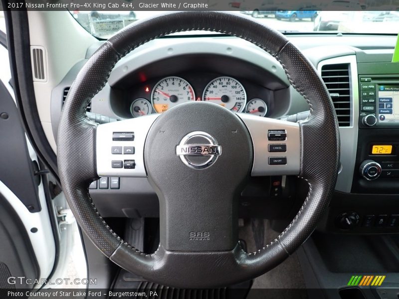  2017 Frontier Pro-4X King Cab 4x4 Steering Wheel