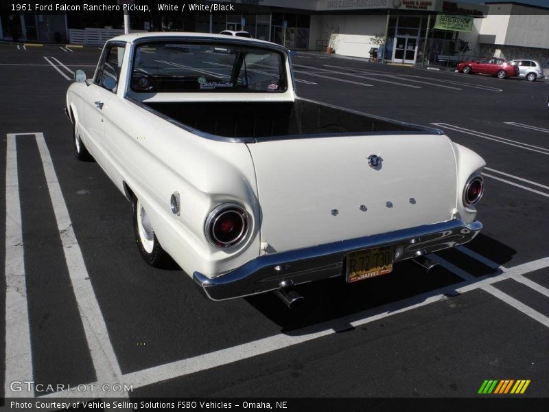 1961 Falcon Ranchero Pickup White