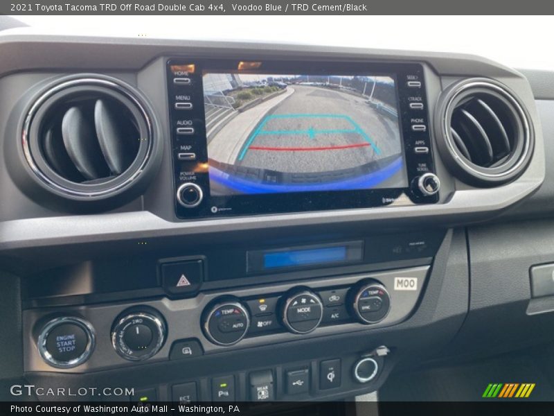 Voodoo Blue / TRD Cement/Black 2021 Toyota Tacoma TRD Off Road Double Cab 4x4