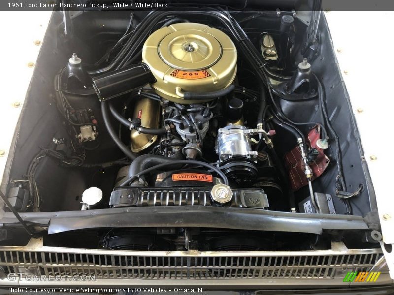  1961 Falcon Ranchero Pickup Engine - 289 ci OHV 16-Valve V8