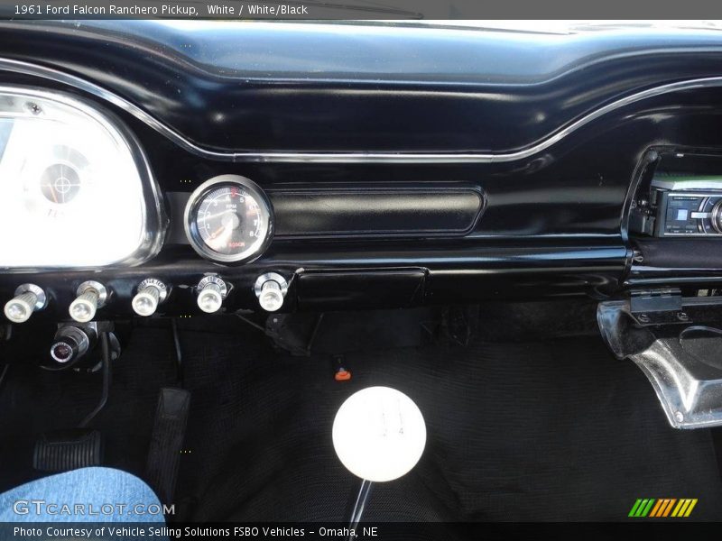 White / White/Black 1961 Ford Falcon Ranchero Pickup