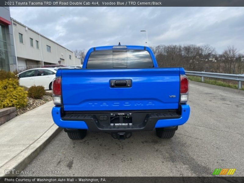 Voodoo Blue / TRD Cement/Black 2021 Toyota Tacoma TRD Off Road Double Cab 4x4