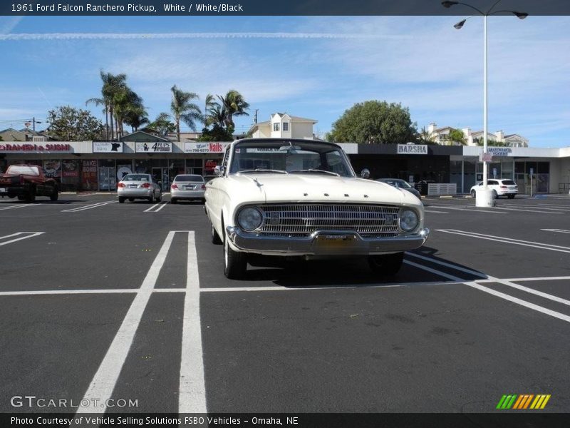 White / White/Black 1961 Ford Falcon Ranchero Pickup