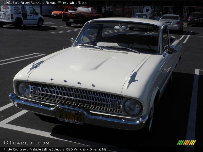  1961 Falcon Ranchero Pickup White