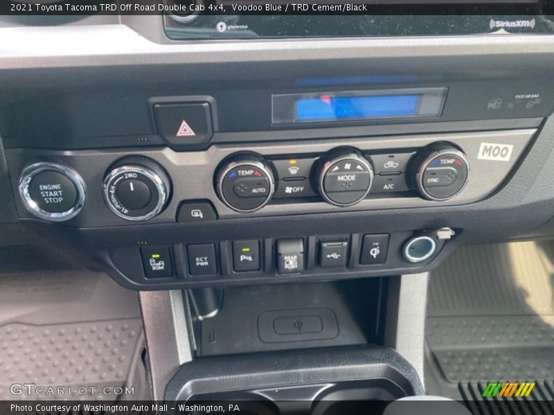 Voodoo Blue / TRD Cement/Black 2021 Toyota Tacoma TRD Off Road Double Cab 4x4
