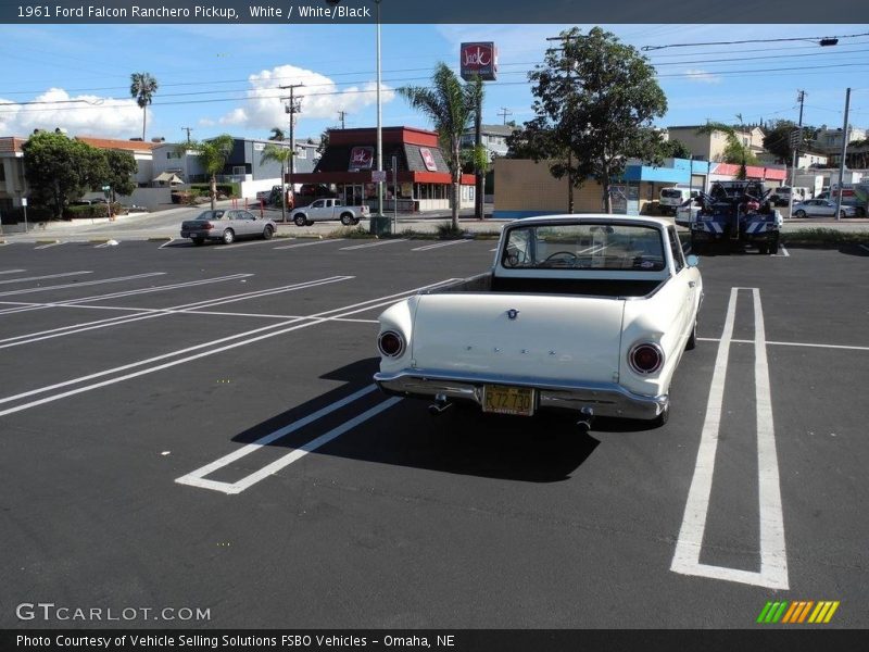 White / White/Black 1961 Ford Falcon Ranchero Pickup