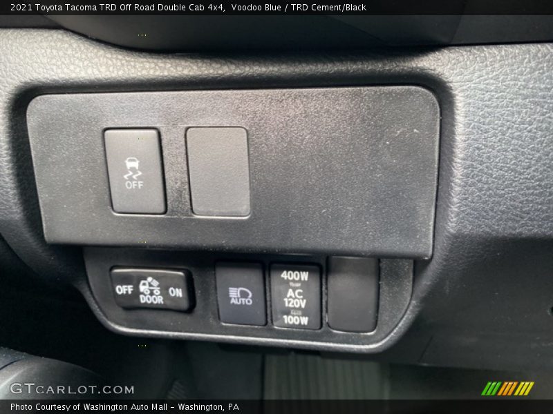Voodoo Blue / TRD Cement/Black 2021 Toyota Tacoma TRD Off Road Double Cab 4x4