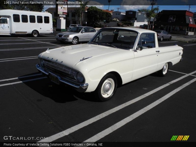  1961 Falcon Ranchero Pickup White