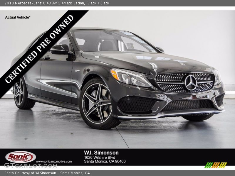 Dealer Info of 2018 C 43 AMG 4Matic Sedan