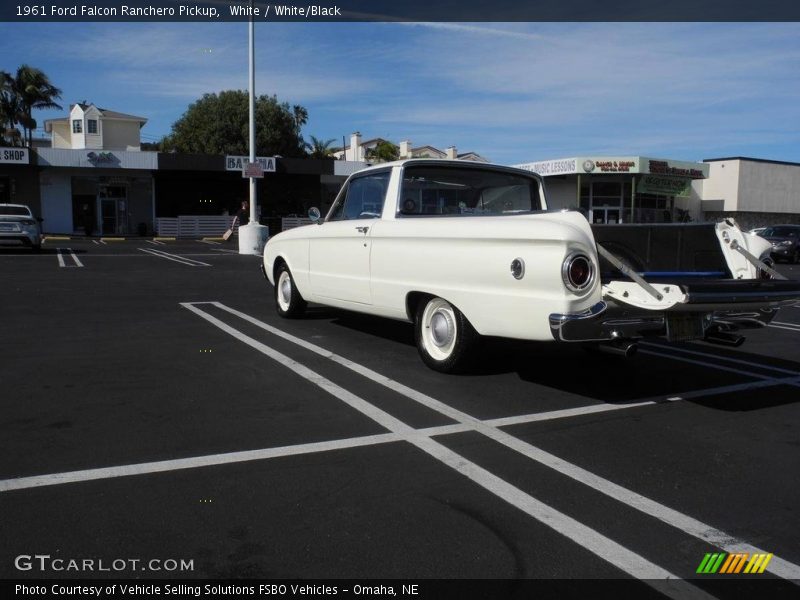 White / White/Black 1961 Ford Falcon Ranchero Pickup