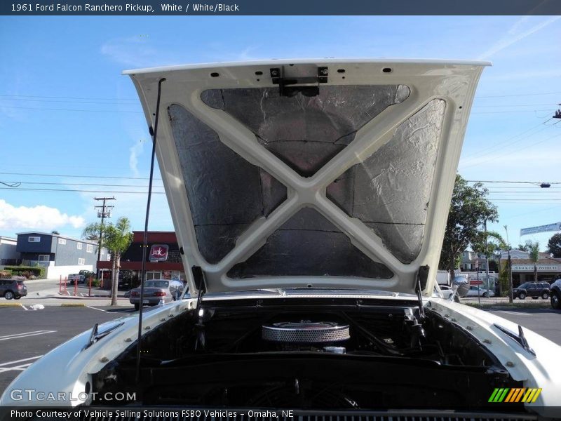White / White/Black 1961 Ford Falcon Ranchero Pickup