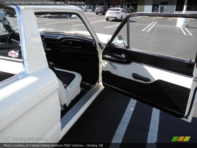 White / White/Black 1961 Ford Falcon Ranchero Pickup