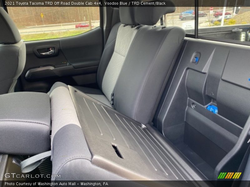Voodoo Blue / TRD Cement/Black 2021 Toyota Tacoma TRD Off Road Double Cab 4x4