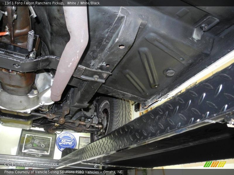 Undercarriage of 1961 Falcon Ranchero Pickup