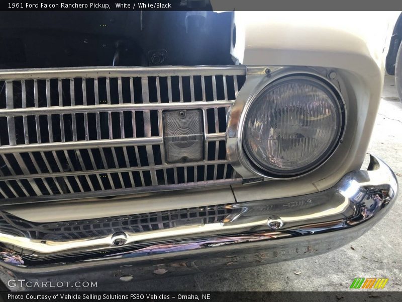 White / White/Black 1961 Ford Falcon Ranchero Pickup