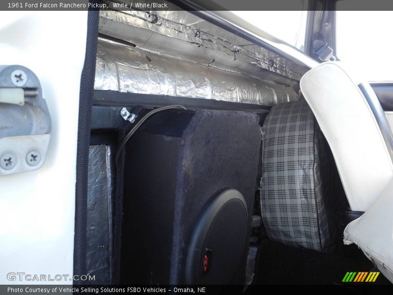 White / White/Black 1961 Ford Falcon Ranchero Pickup
