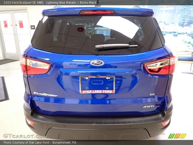 Lightning Blue Metallic / Ebony Black 2020 Ford EcoSport SE 4WD