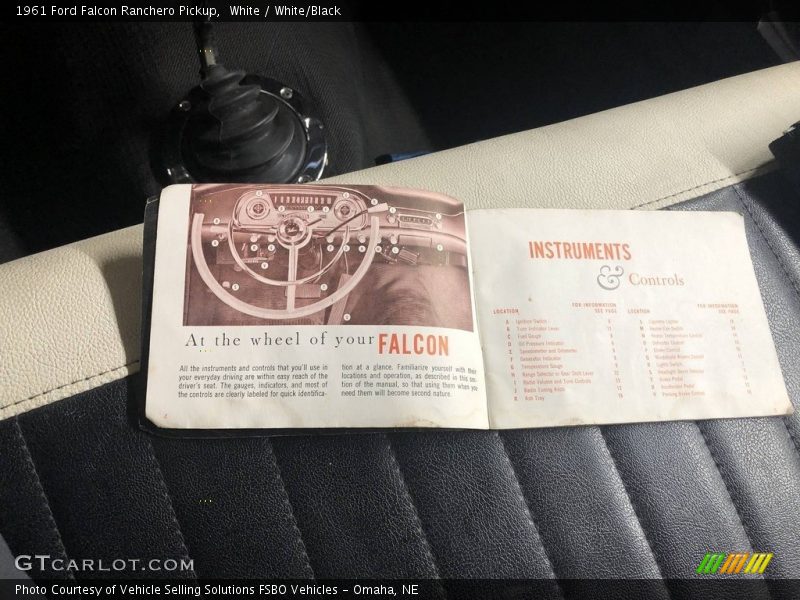 Books/Manuals of 1961 Falcon Ranchero Pickup