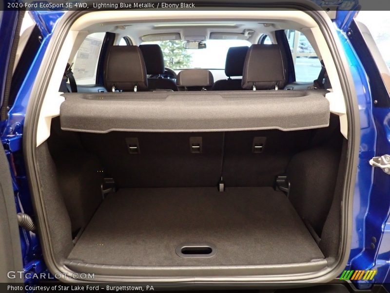 Lightning Blue Metallic / Ebony Black 2020 Ford EcoSport SE 4WD