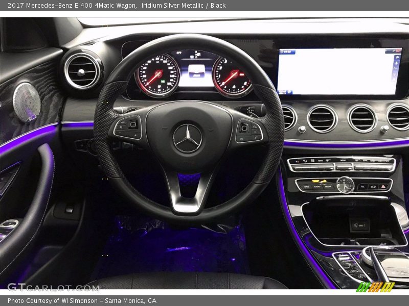 Dashboard of 2017 E 400 4Matic Wagon