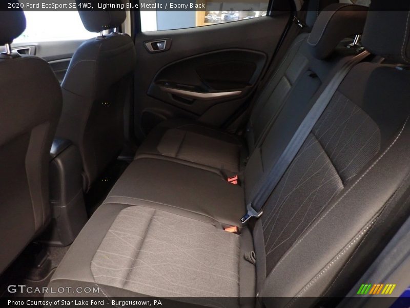 Lightning Blue Metallic / Ebony Black 2020 Ford EcoSport SE 4WD