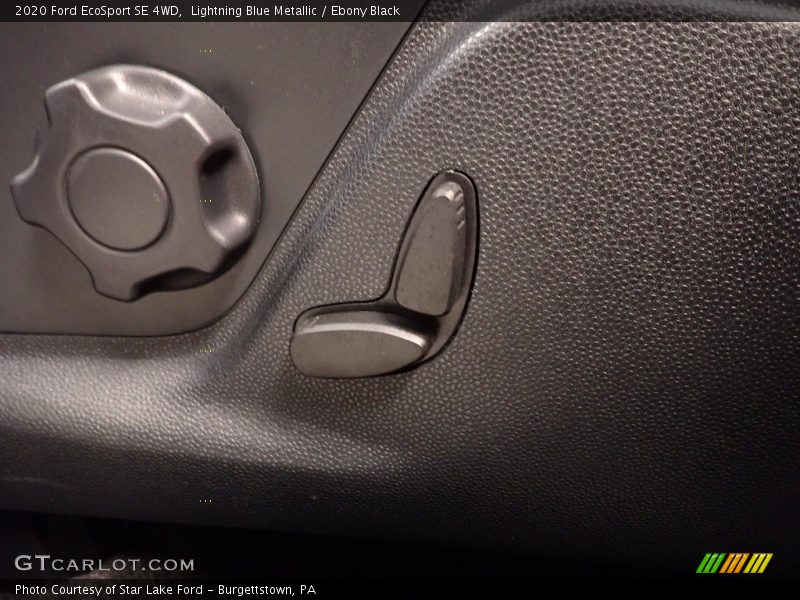 Lightning Blue Metallic / Ebony Black 2020 Ford EcoSport SE 4WD