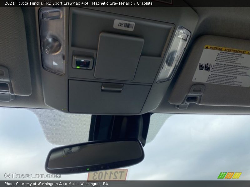 Magnetic Gray Metallic / Graphite 2021 Toyota Tundra TRD Sport CrewMax 4x4