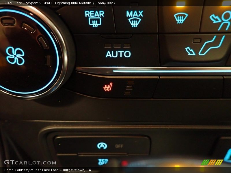 Lightning Blue Metallic / Ebony Black 2020 Ford EcoSport SE 4WD