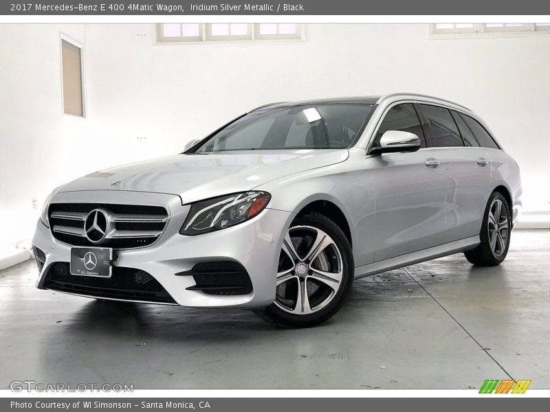 Iridium Silver Metallic / Black 2017 Mercedes-Benz E 400 4Matic Wagon